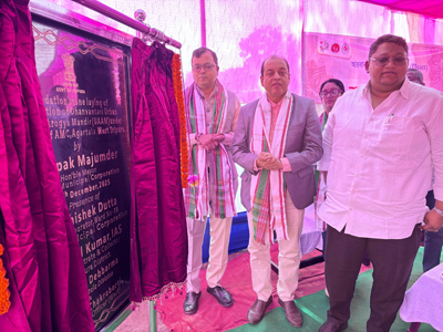 Dhanantari Ayushman Arogya Mandir was inaugurated at 18 number ward of Agartala Municipal Corporation (AMC) in presence of DM of West Tripura district Dr Vishal Kumar on December 15.